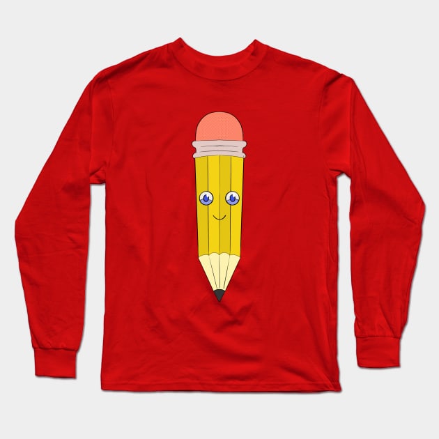 An adorable pencil Long Sleeve T-Shirt by DiegoCarvalho